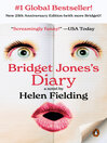 Cover image for Bridget Jones's Diary